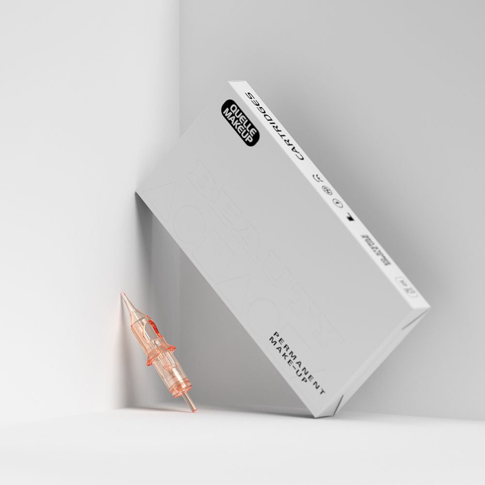QUELLE Round Liner Permanent Makeup Cartridges – Precision Needle Set