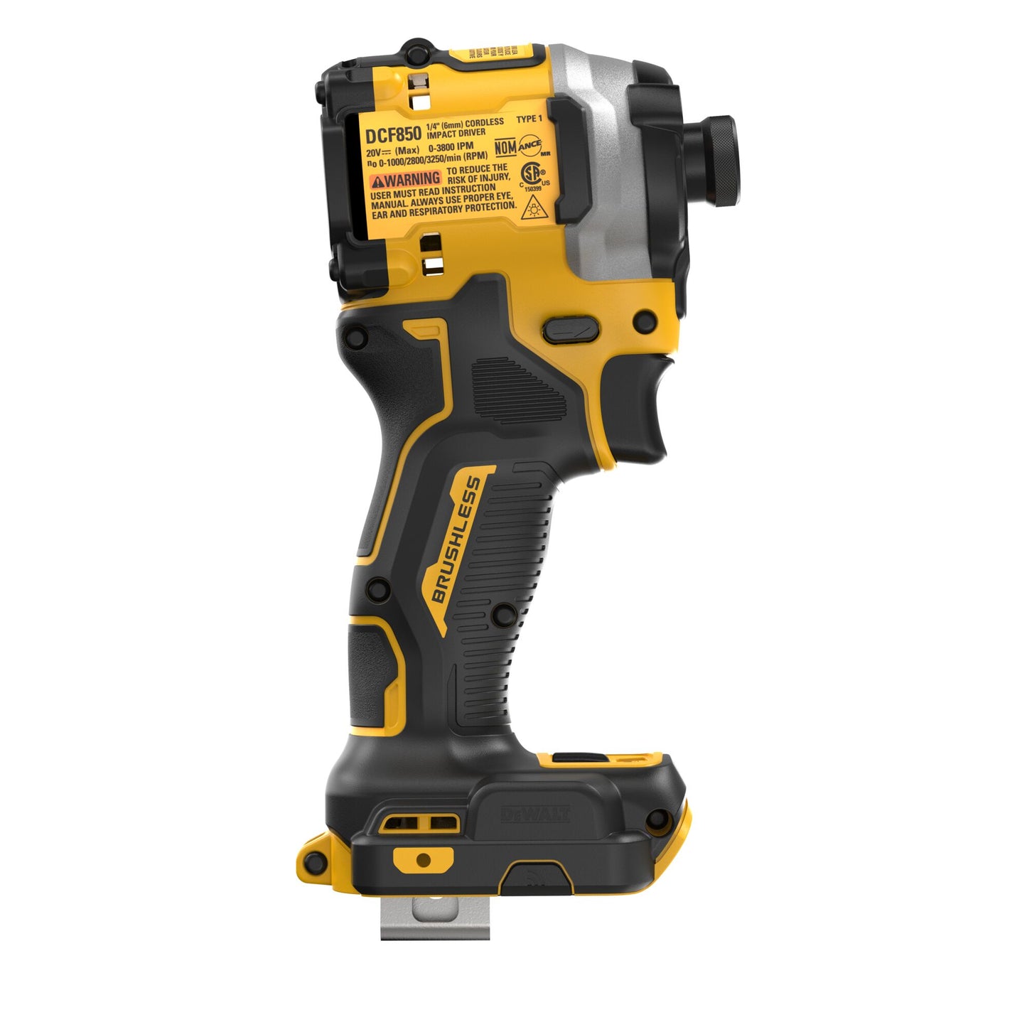 DEWALT ATOMIC 20V MAX 1/4-inch Brushless 3-Speed Compact Impact Driver Tool
