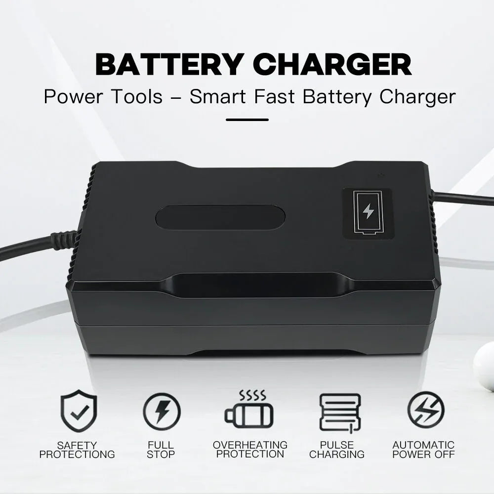 YZPOWER 54.6V 4A Lithium Li-ion Battery Charger for 48V E-Bikes - Gomix Brands Outlet