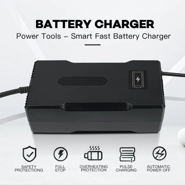YZPOWER 54.6V 4A Lithium Li-ion Battery Charger for 48V E-Bikes - Gomix Brands Outlet