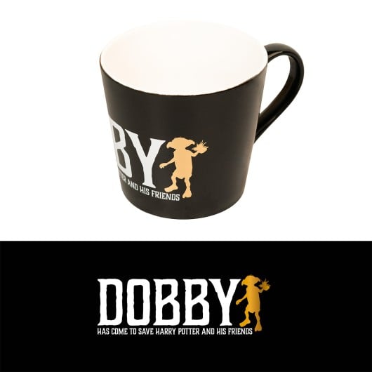 Official Harry Potter Dobby Ceramic Mug - 380ml Capacity, Dishwasher Safe