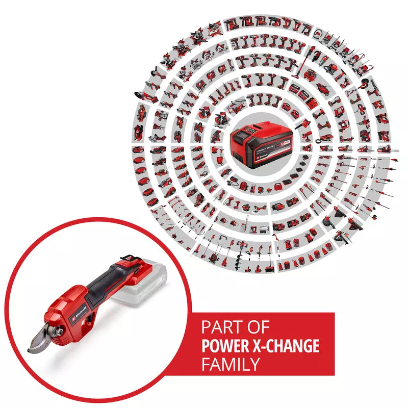 Einhell GE-LS 18 Li Cordless Pruning Shear: Power X-Change