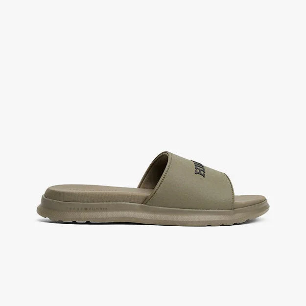Men's Tommy Hilfiger Textured Logo Pool Slides - Durable Comfort. - Gomix Brands Outlet