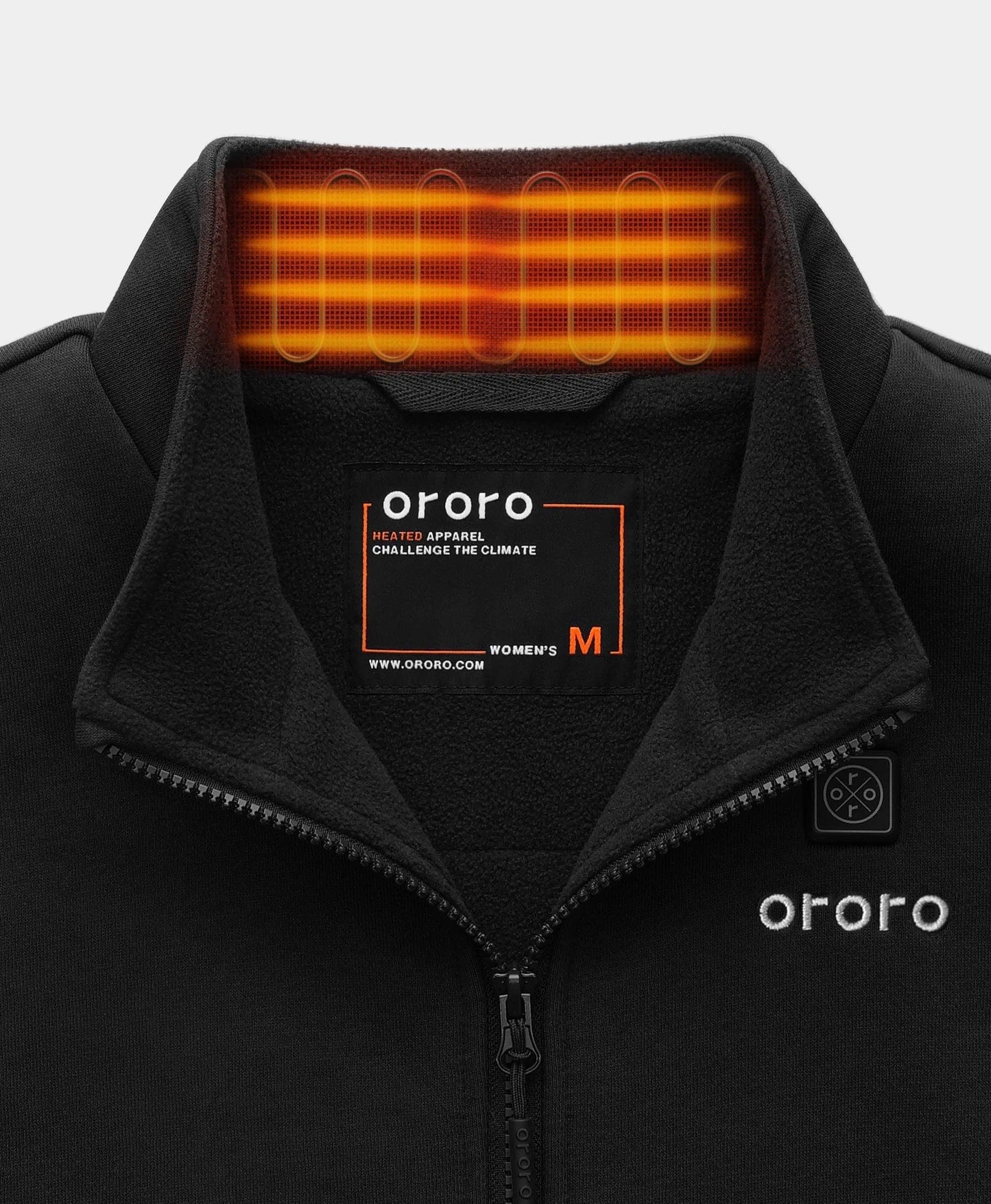 Women's Ultra‑Warm Heated Fleece Vest with 3‑4 Heating Zones - Gomix Brands Outlet