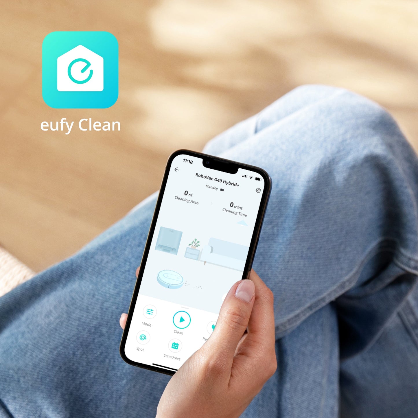 Eufy Clean G40 Hybrid+ Robot Vacuum & Mop Combo