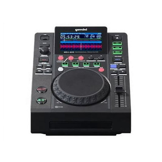 Gemini MDJ-600 DJ Media Player with 4.3" Color Display