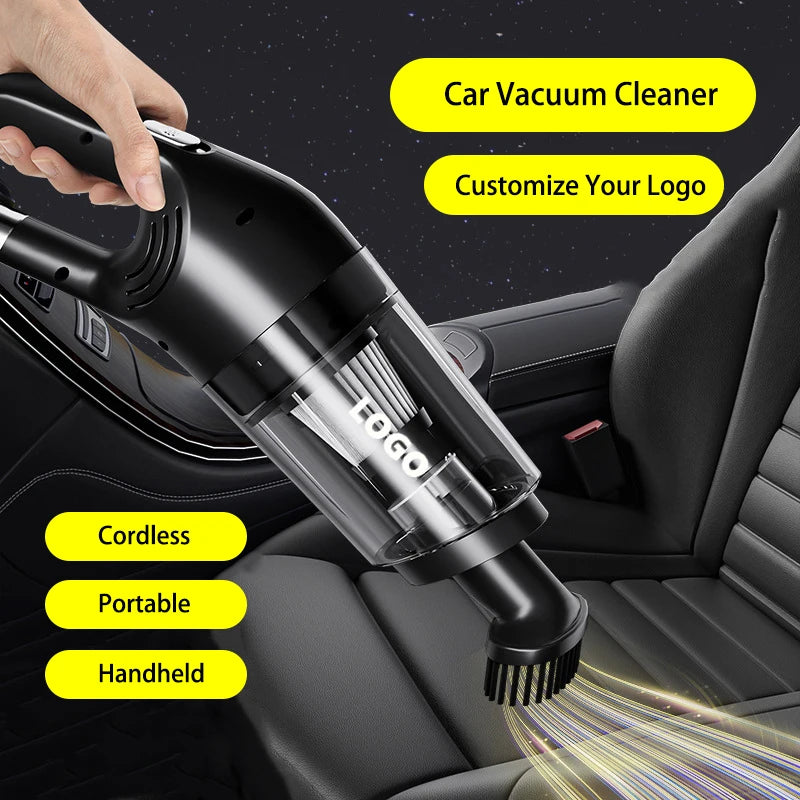 Portable Handheld Rechargeable Vacuum Cleaner with Large Dust Bin