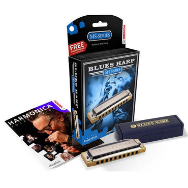 Hohner Blues Harp Harmonica - Key of Ab, Diatonic Instrument