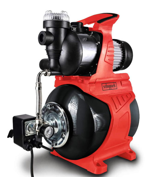 Scheppach HWW1400 Domestic Water Works Pump with 24L Pressure Tank