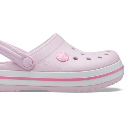 Toddler Crocband™ Clog with Colorful Racing Stripe, Lightweight Comfort