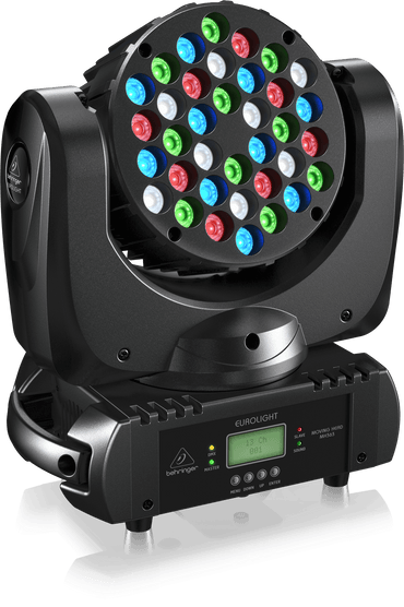 Behringer Eurolight MH363 108W RGBW LED Moving Head Light for Stage