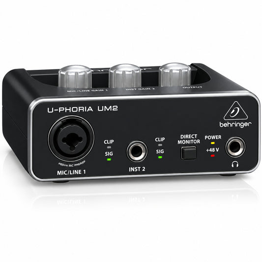 Behringer UM2 U-PHORIA 2x2 USB Audio Interface