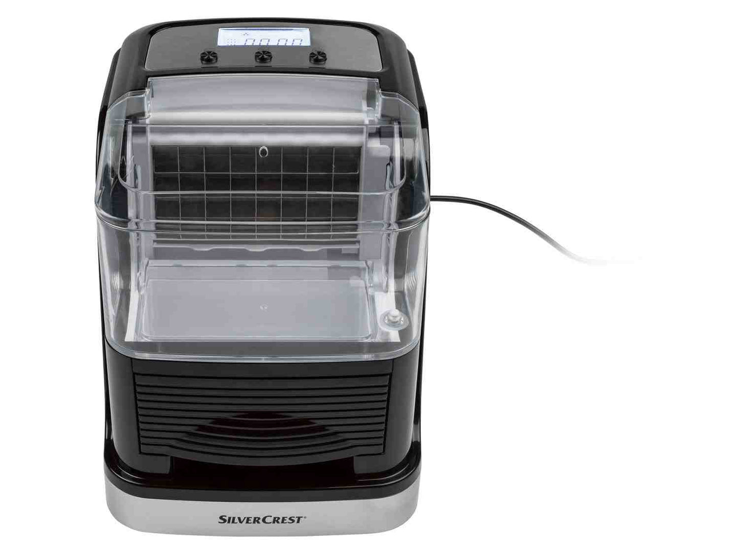 Silvercrest Rapid Ice Maker Machine: Fast Ice Cubes, Compact Design, Easy