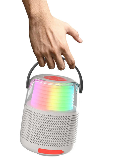 MOB KS-80 Karaoke & Luminous Speaker Gray