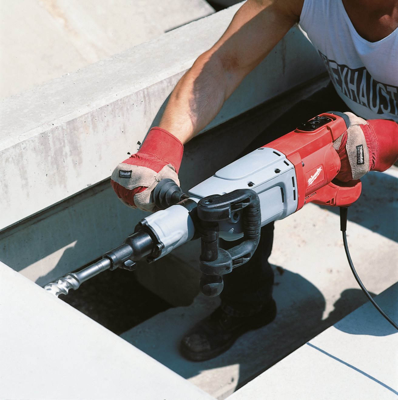 Milwaukee K 950 Powerful 22 lb SDS Max Demolition Drilling Hammer