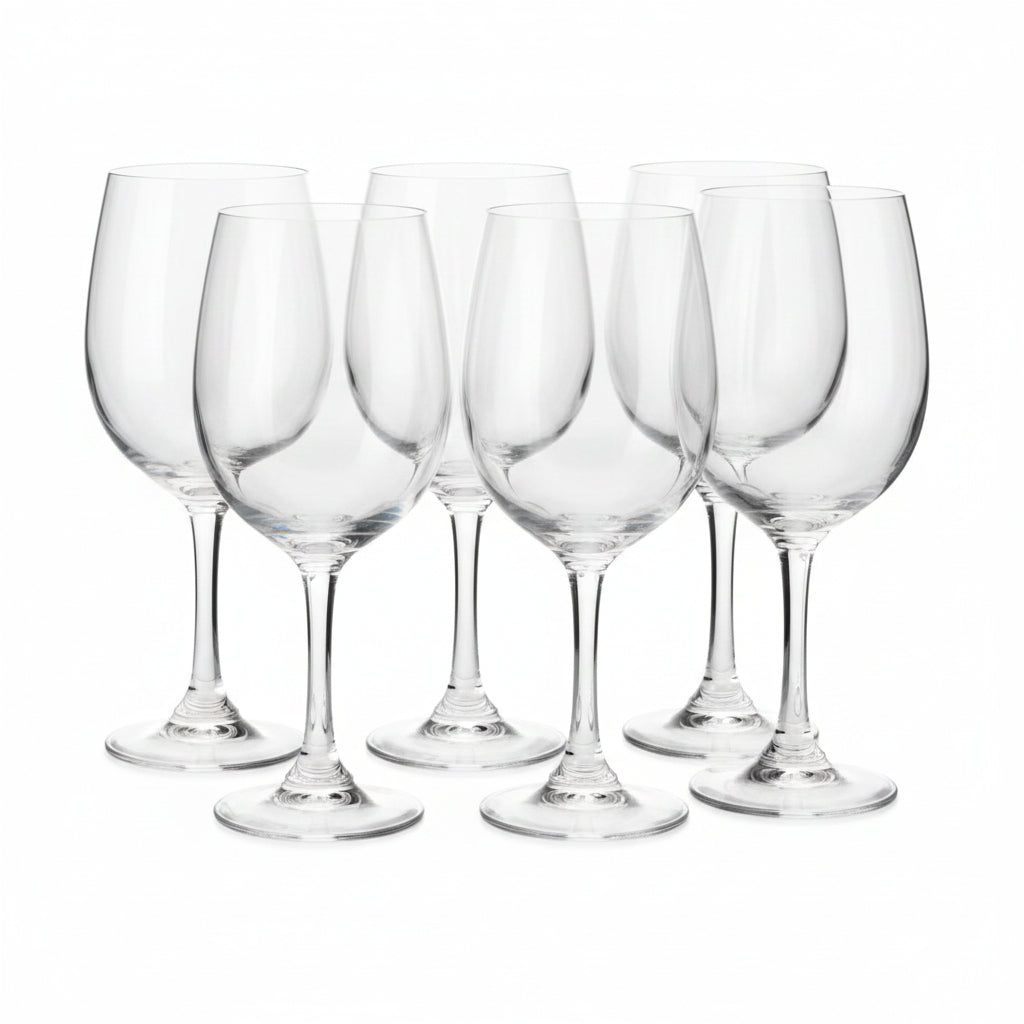 Kieliszki do wina białego Livarno Home bezbarwny 290ml 6 szt.