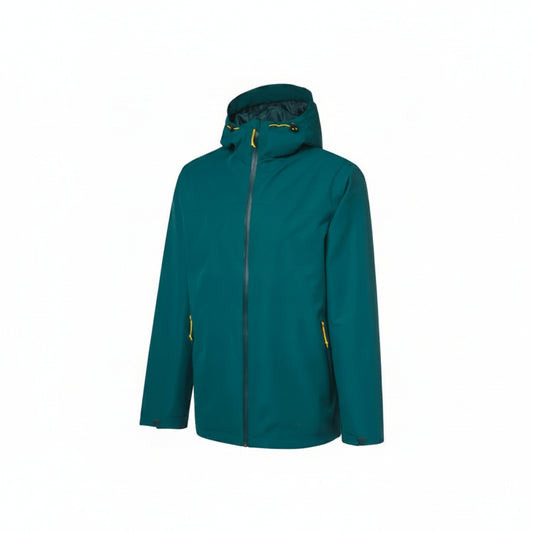 Crivit Men's All-Weather Waterproof Jacket Green L