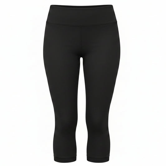 Crivit Women's Capri Leggings 3/4 Length Technical Black S 36/38