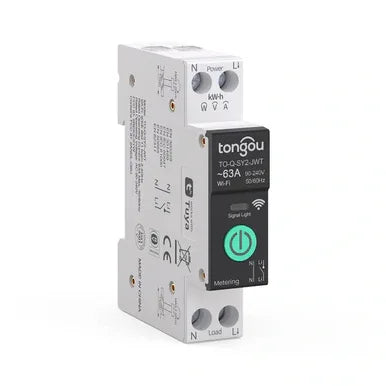 Tongou Smart DIN Rail WiFi Circuit Breakers with Metering Function - Gomix Brands Outlet
