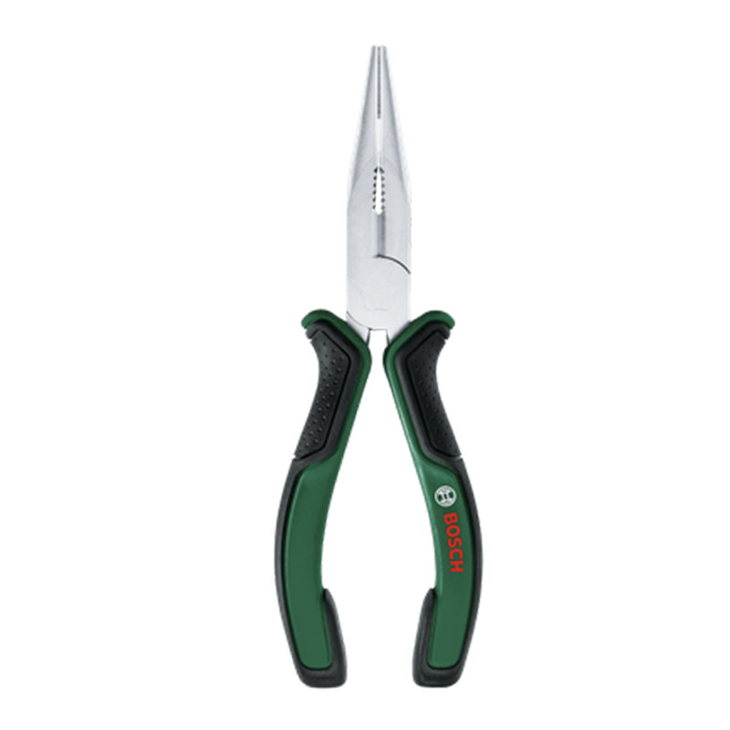 Bosch 180mm Long-Nose Precision Pliers with Soft Grip