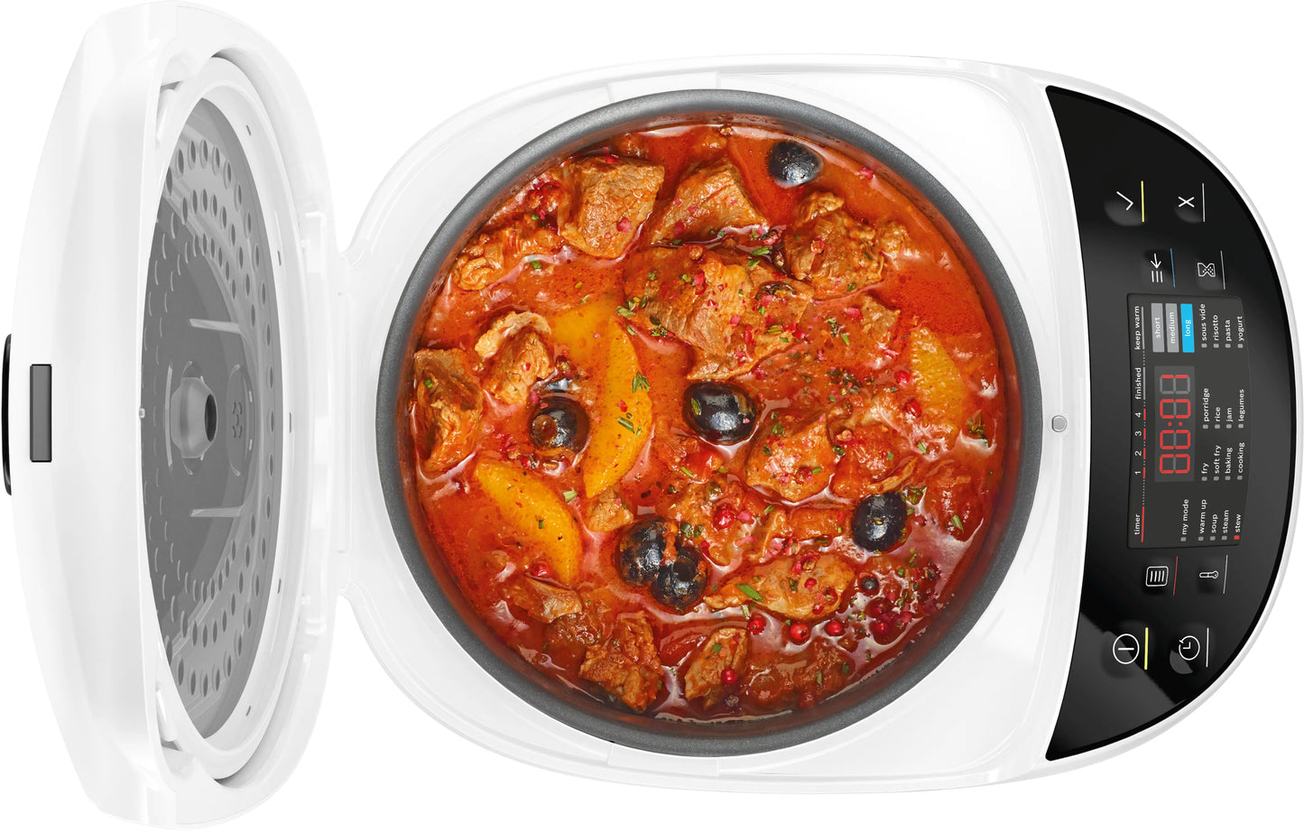 Bosch MUC11W12 Multicooker 5L Capacity 48 Preset Programs Non-Stick Bowl