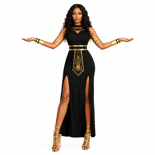 Adult Pharaoh Queen Costume Women's Medium (Size 12-14) - Gomix Brands Outlet