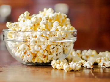 Edihome 1200W Red Oil-Free Popcorn Machine