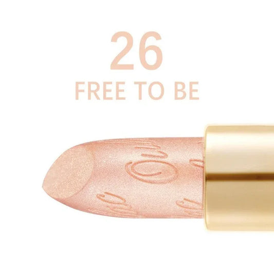 Metallic Shine Lipstick D26 Free to Be – Vegan, Shimmer Finish - Gomix Brands Outlet
