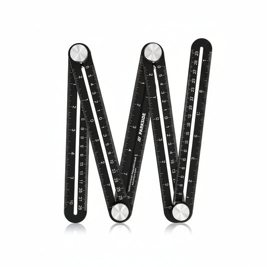 Parkside Aluminium Multi-Angle Template Gauge 4-Arm cm/inch HG05491A