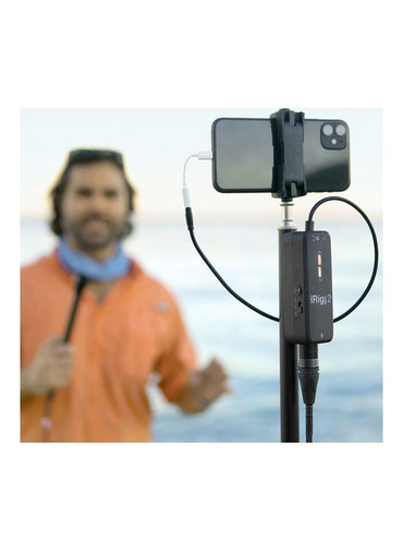 IK Multimedia iRig Pre 2 XLR Microphone Interface for DSLR and Smartphones