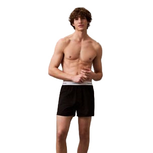 Calvin Klein Men's Icon Cotton Stretch 3-Pack Slim Boxer Underwear