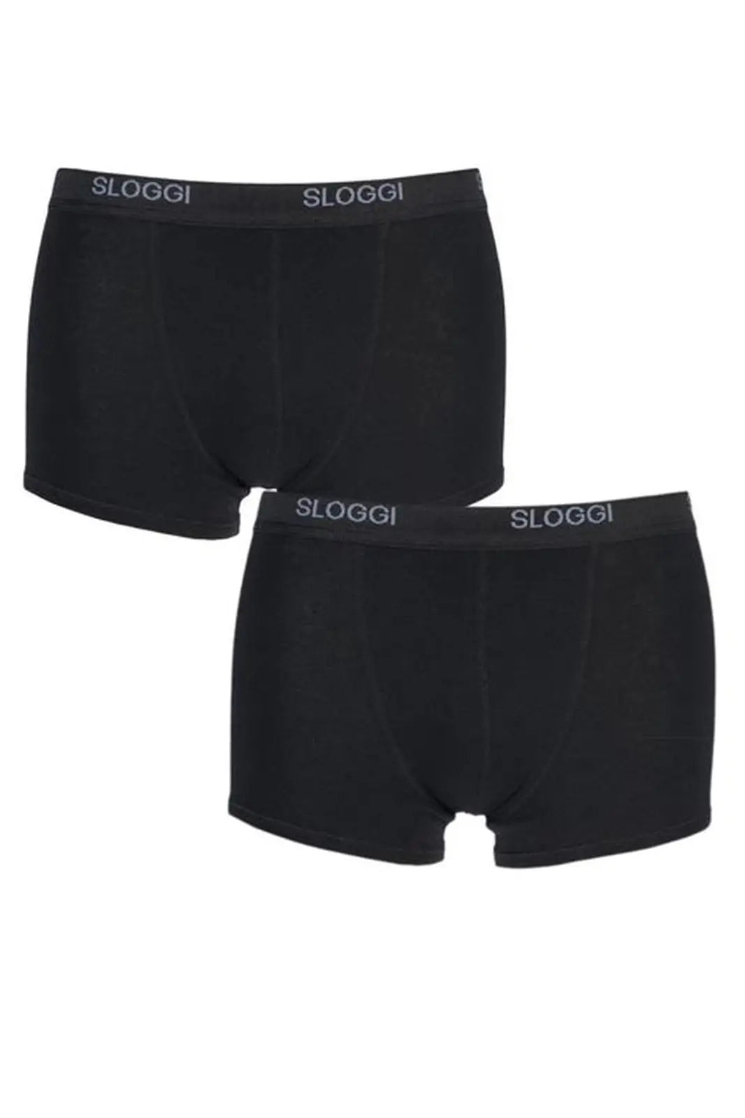 Sloggi Men's Basic Boxer Briefs 2-Pack, Ultimate Comfort, Black