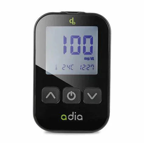 Adia Smart Blood Glucose Meter Kit: Accurate Readings, Fast, Compact Design - Gomix Brands Outlet