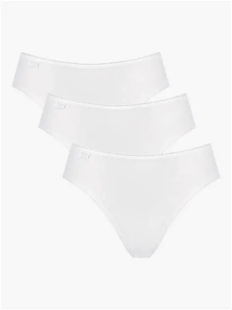Sloggi Women's 24/7 Cotton H‑Tai C3P High‑Rise Briefs – 3 Pack