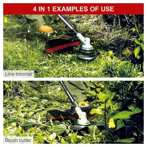 SCHEPPACH 4-in-1 Multi-Tool: Powerful 32.6cc Gas Engine, Versatile Garden Solution