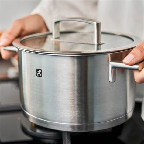 Zwilling Vitality 4-Piece Stainless Steel Cookware Set, Induction, Oven & Dishwasher Safe