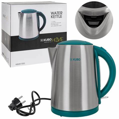 KUBO 2200W 1.7L Electric Kettle Fast Boiling Stainless Steel