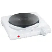 Severin 1500 Watt Portable Electric Hotplate, Single Burner, Stainless Steel Finish