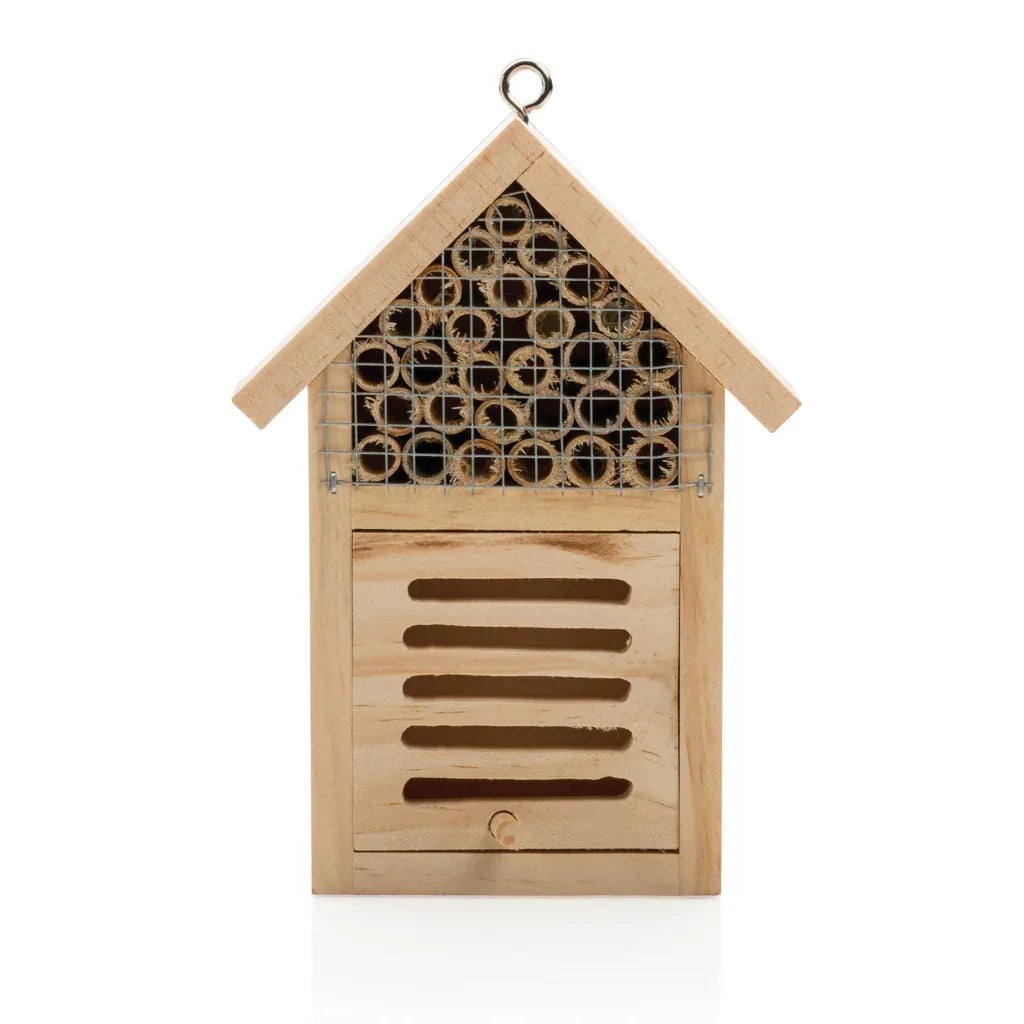 Eco-Friendly Wooden Insect Hotel for Solitary Bees and Lacewings - Garden Habitat - Gomix Brands Outlet