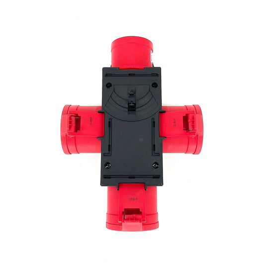 PCE ST ANTON Portable Power Distribution Box 32A 400V Triple Outlet