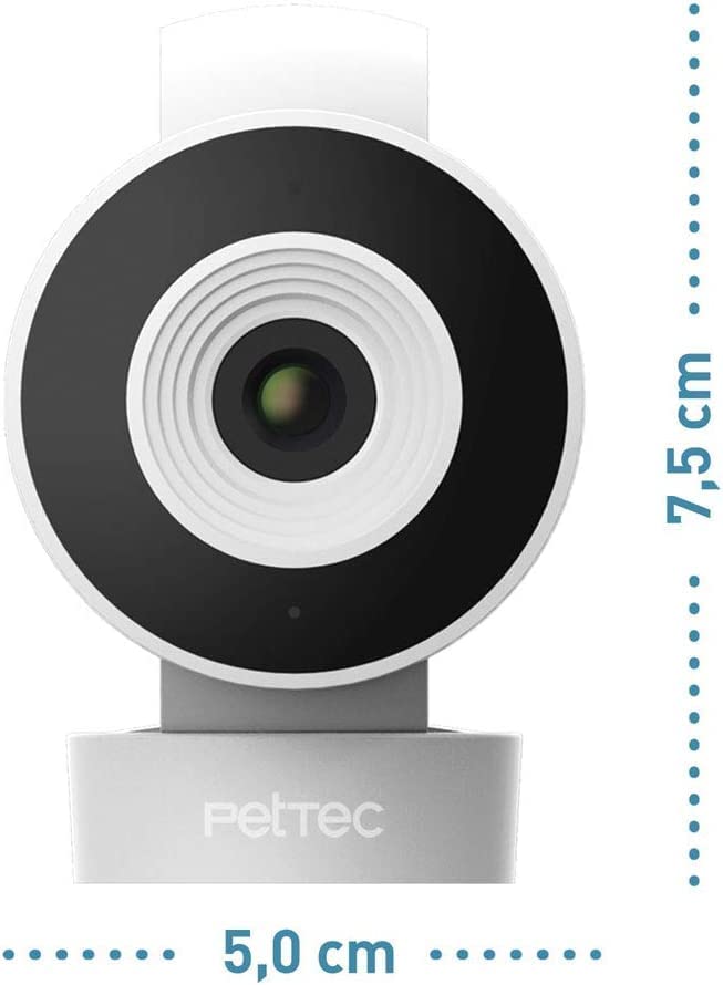 PetTec Cam Lite: Smart HD Pet Camera with Night Vision & 2-Way Audio