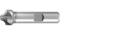 HSSE Quarter Round Profile Milling Cutter Ø19/R5.5 Universal for Metalworking