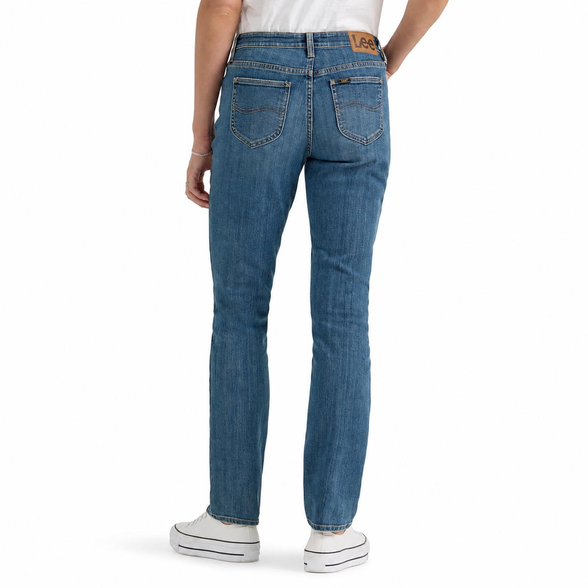 Lee Women's Legendary Mid Rise Straight Leg Jean