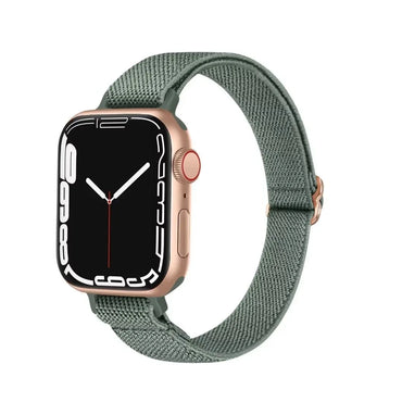 Slim Stretchy Nylon Solo Loop Apple Watch Band – Adjustable - Gomix Brands Outlet