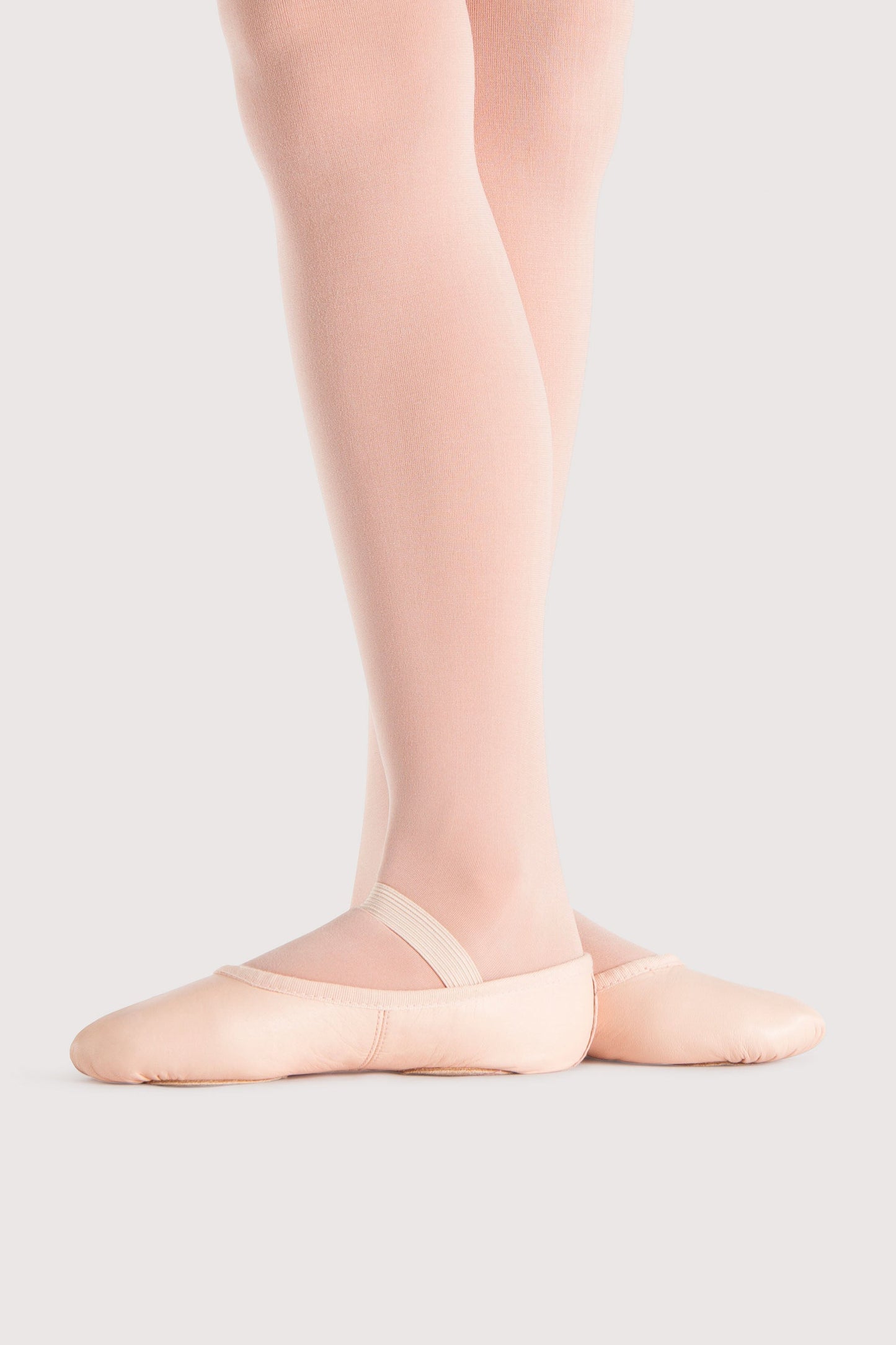 Bloch Prolite II Leather Girls Ballet Flat Pink Split Sole