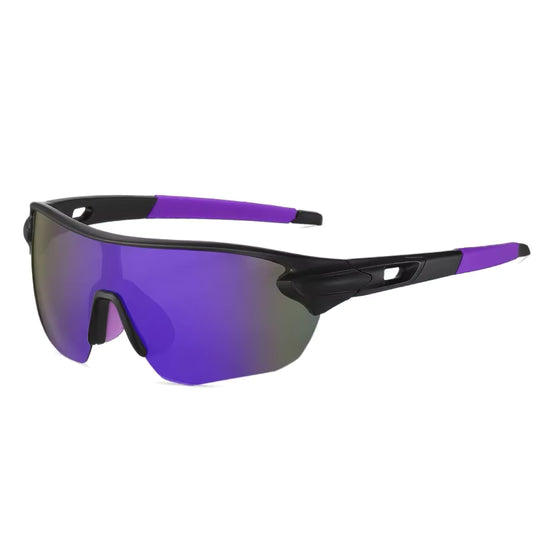 Oakely Purple - Polarised Sports Sunglasses