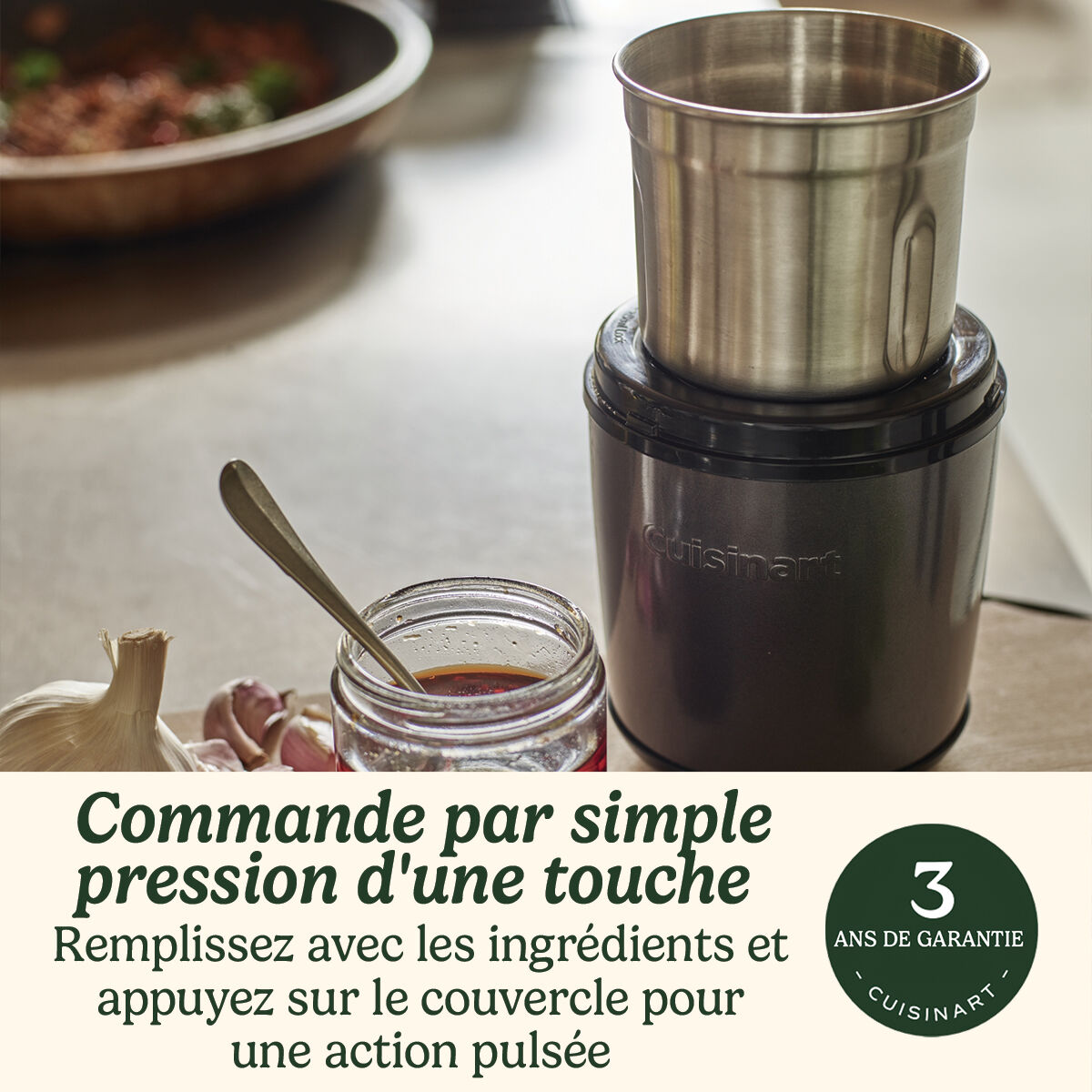 Cuisinart SG21BE Electric Compact Spice Grinder Stainless Steel