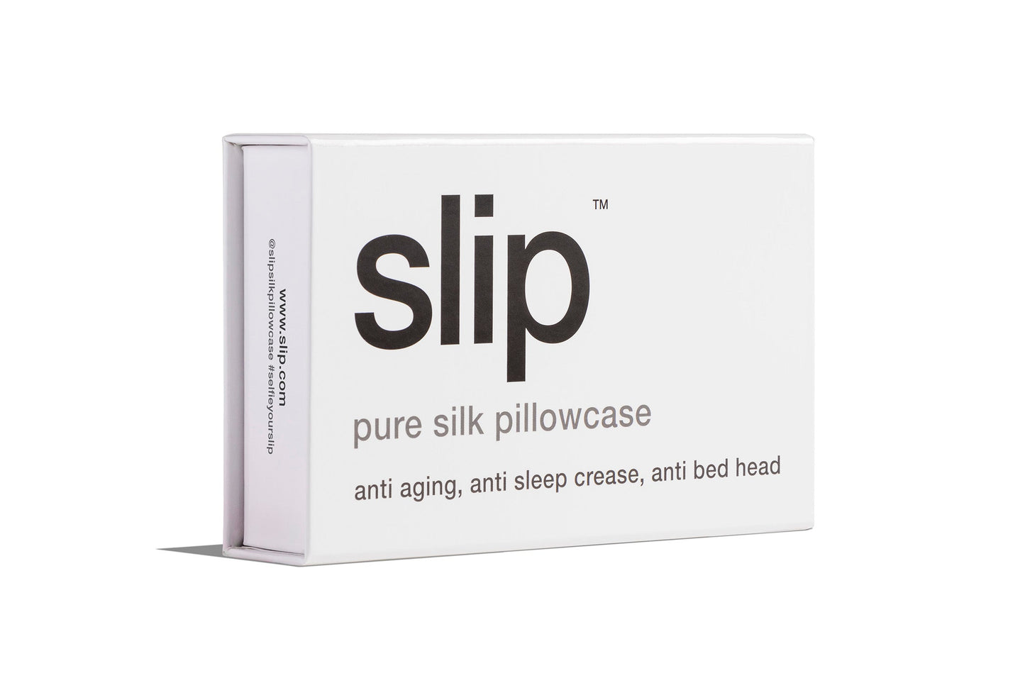 Luxury White Queen Zippered Silk Pillowcase – Anti-Aging Sleep Care
