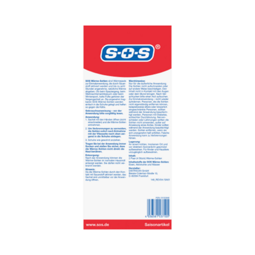 SOS Heat Insoles Size 36-40 2 Pairs