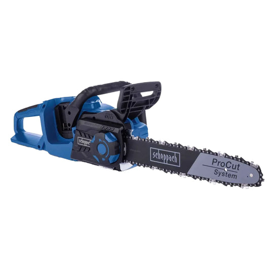 Scheppach 40V Brushless Cordless Chainsaw BC‑CS355Duo‑X Solo 36 cm - Gomix Brands Outlet